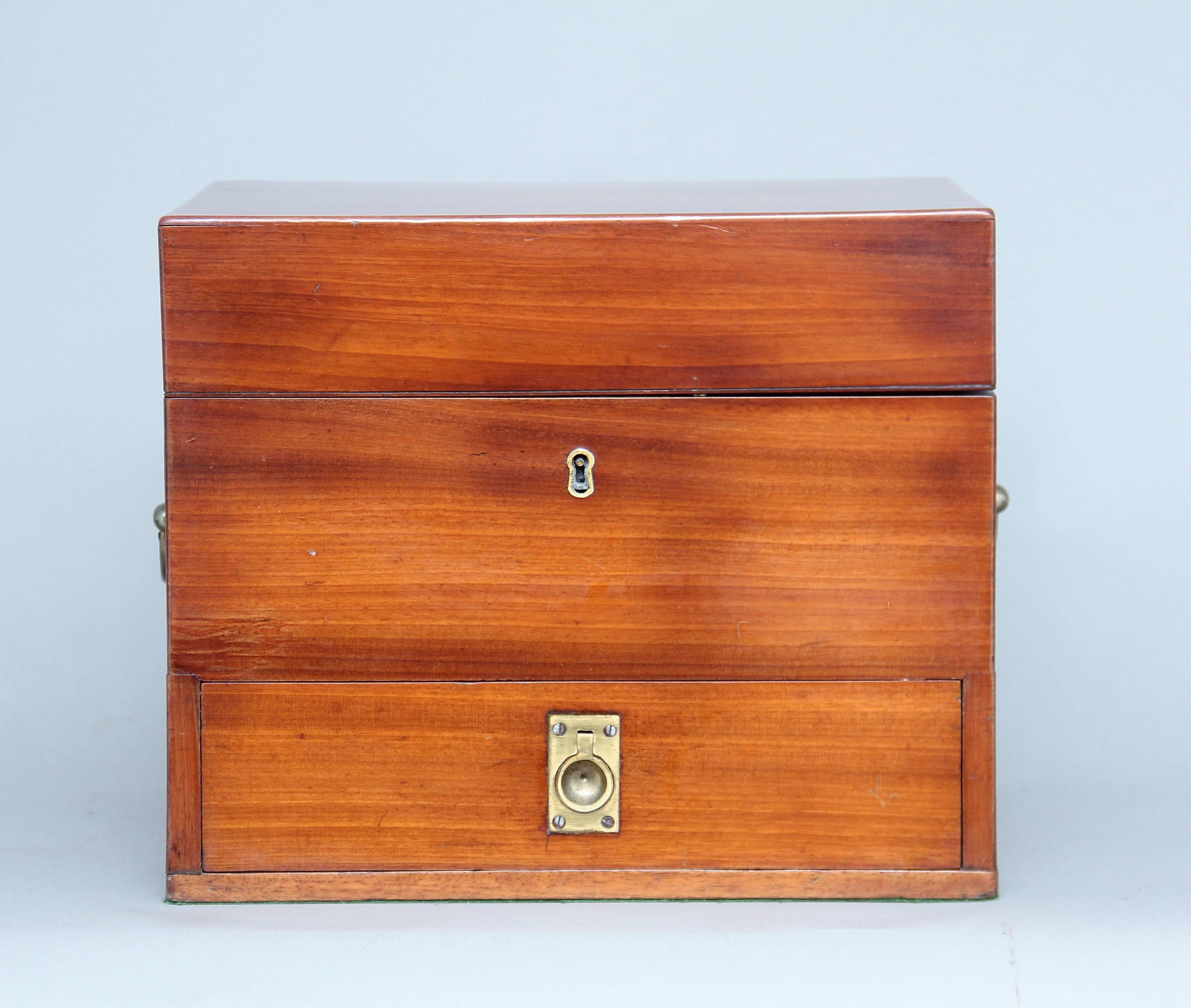 19th Century Mahogany Apothecary Box 8