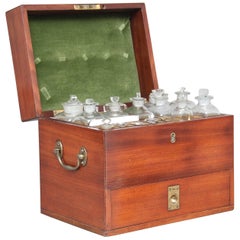 Used 19th Century Mahogany Apothecary Box