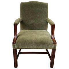 19th Century Mahogany Armchair, Mid-19th Century