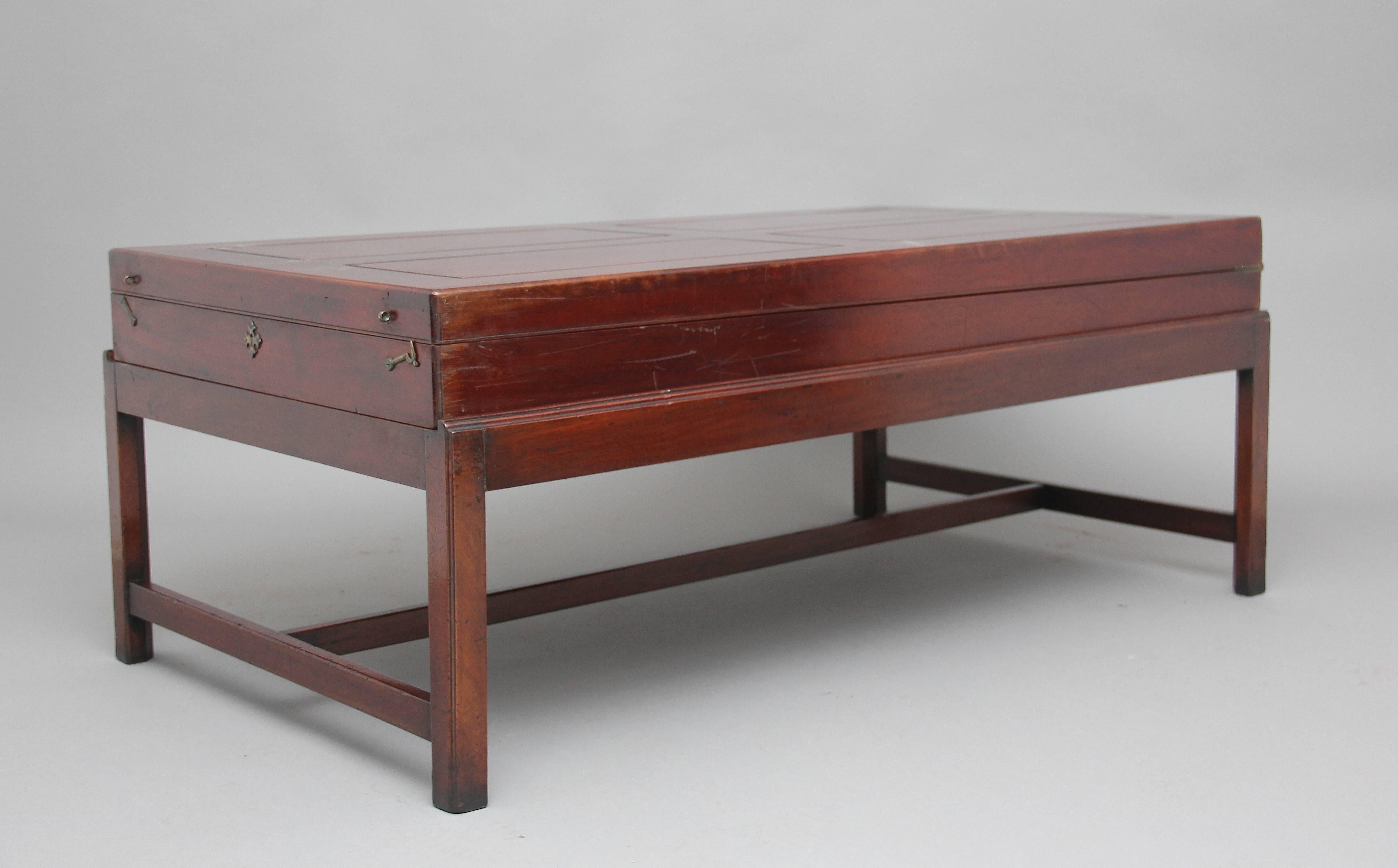 19th Century Mahogany Bagatelle / Coffee Table 2