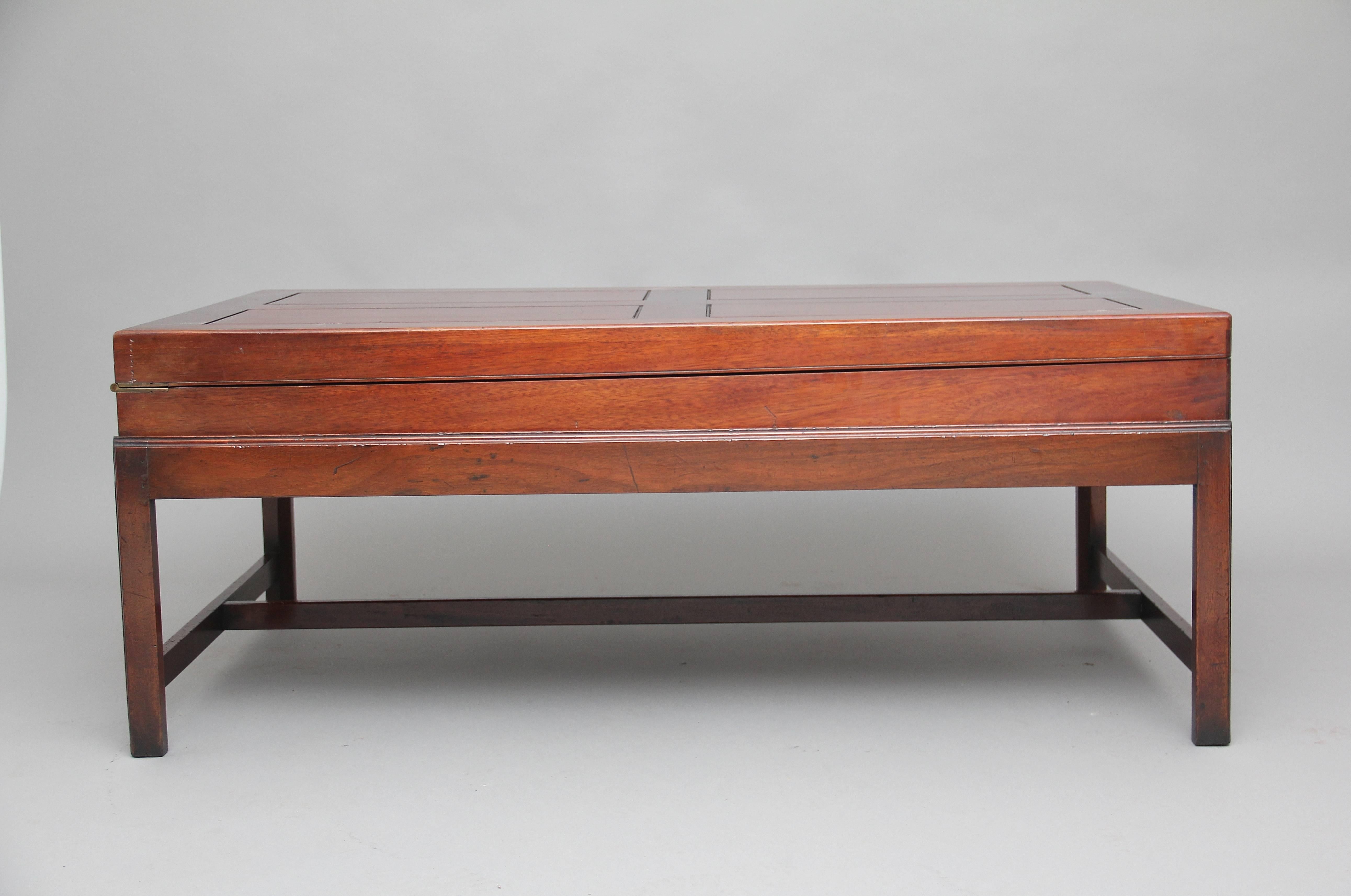 19th Century Mahogany Bagatelle / Coffee Table 4