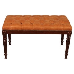 19th Century Mahogany Bench
