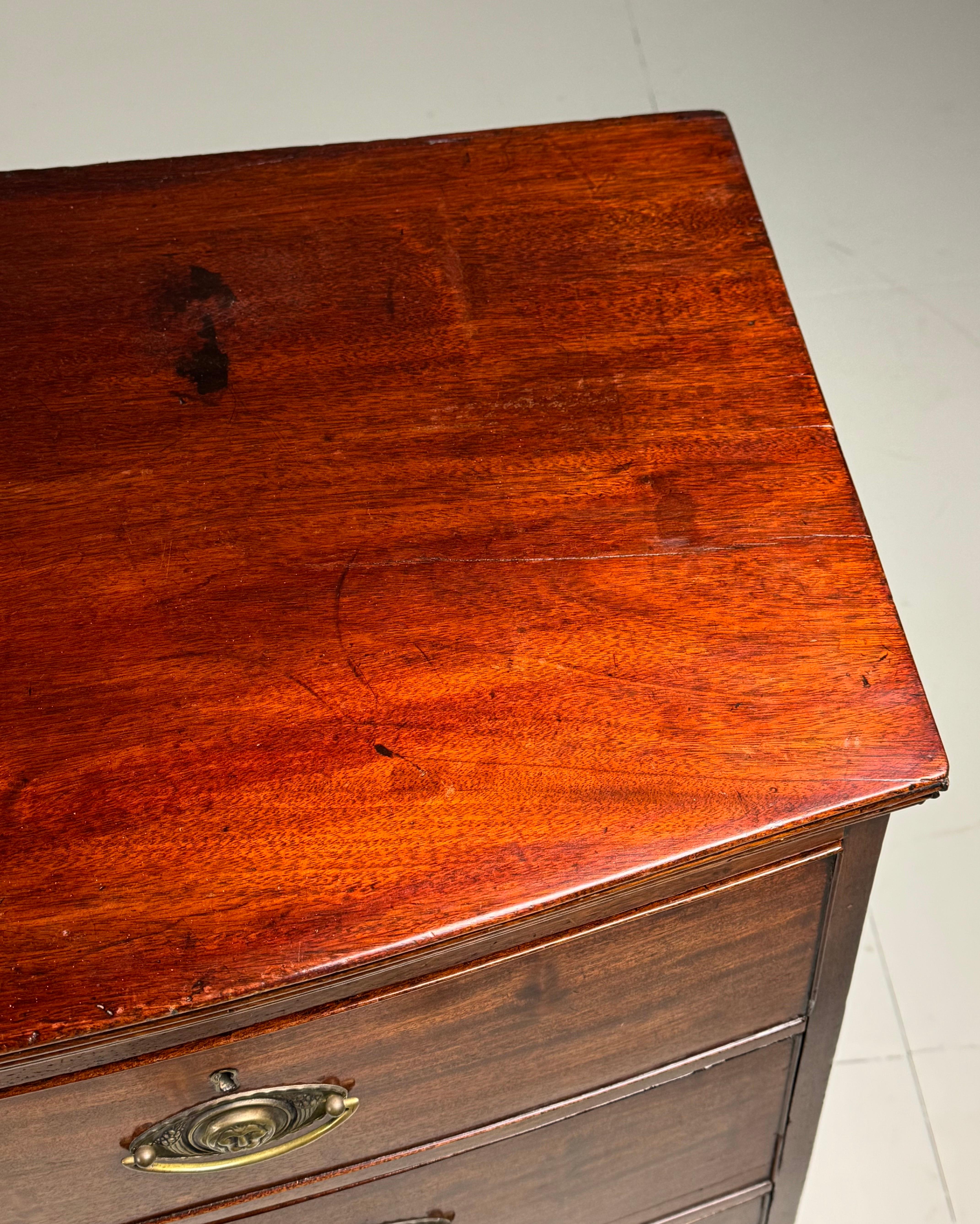 Commode ad arco in mogano del XIX secolo in vendita 9