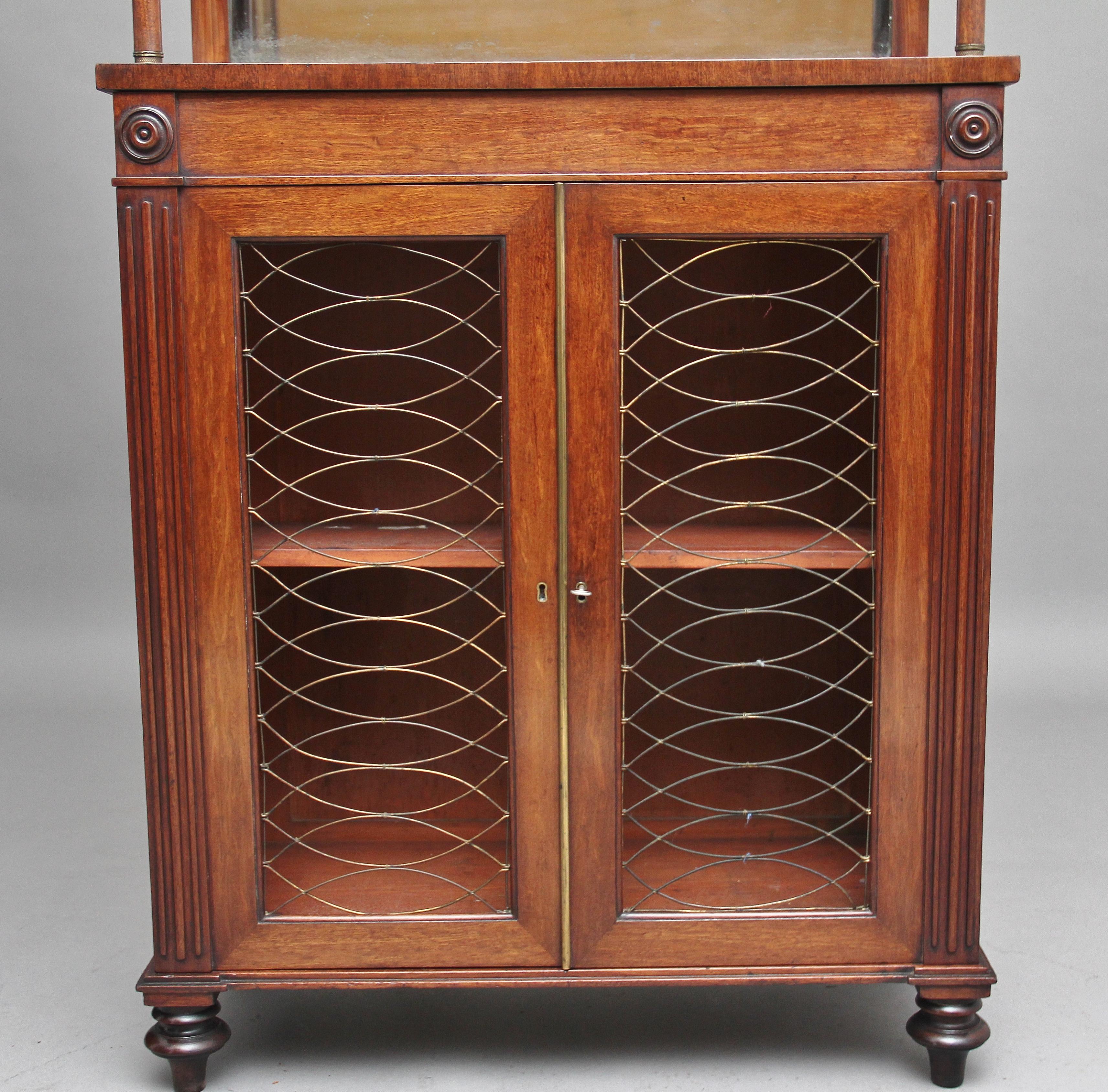 19th Century Mahogany Cabinet For Sale 6