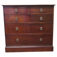 19th Century Mahogany Chest of Drawers by Gillows