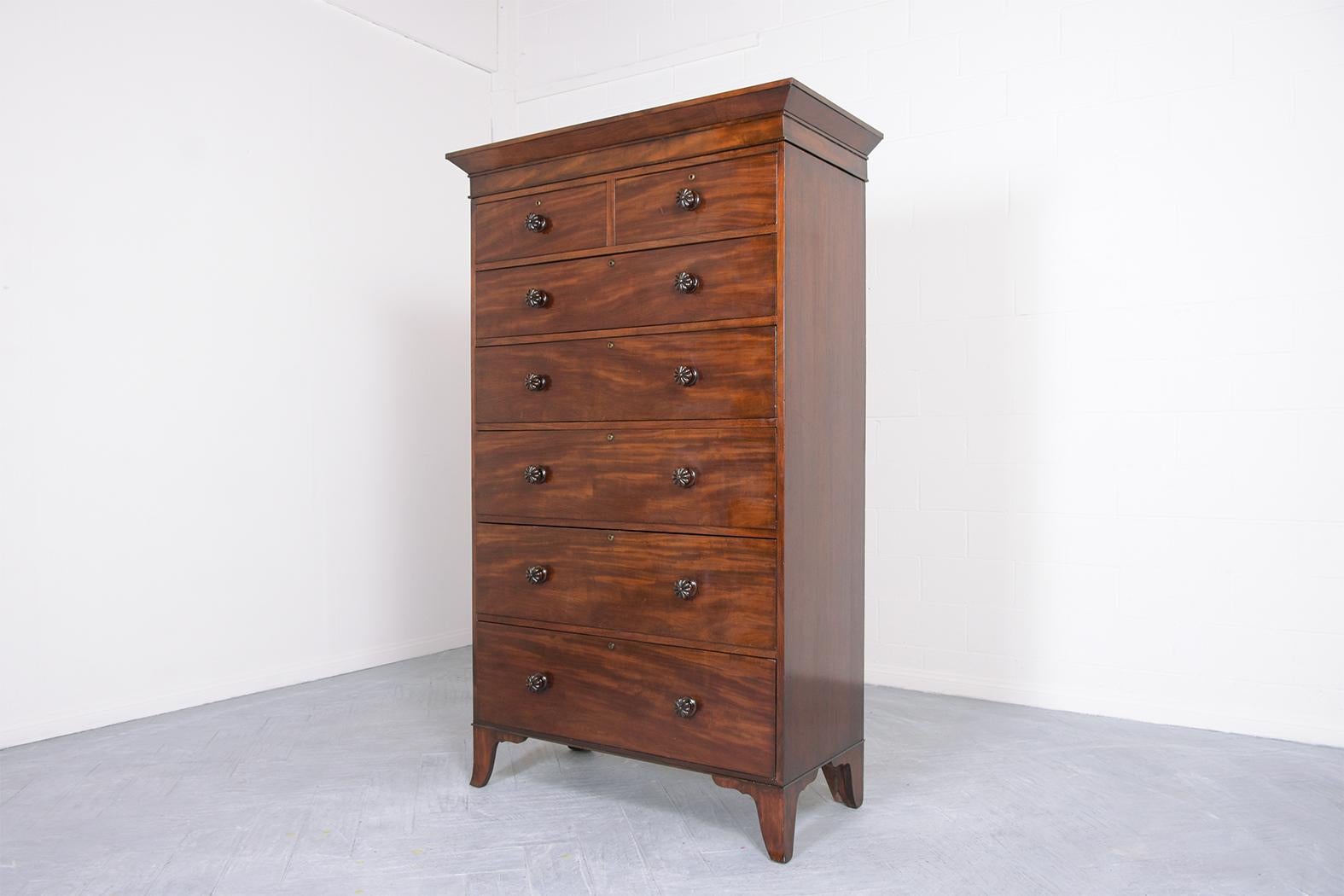 mahogany chest of drawers for sale