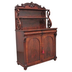 19th Century mahogany chiffonier