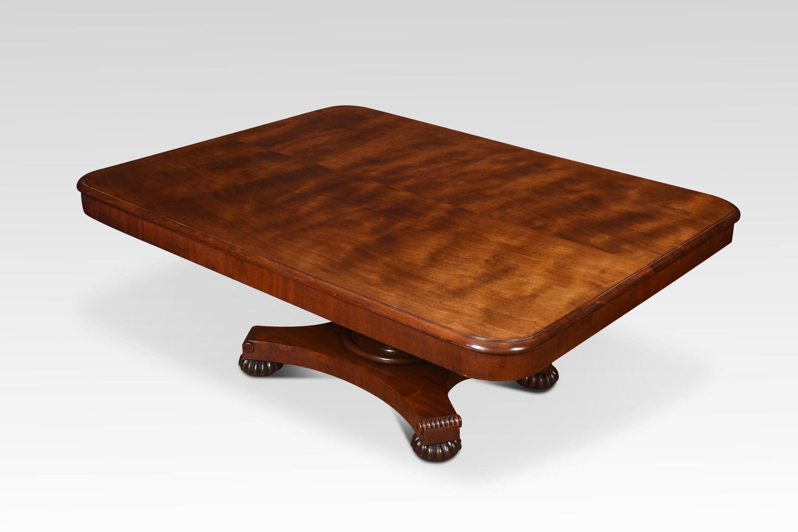 Table basse en acajou du XIXe siècle Bon état - En vente à Cheshire, GB