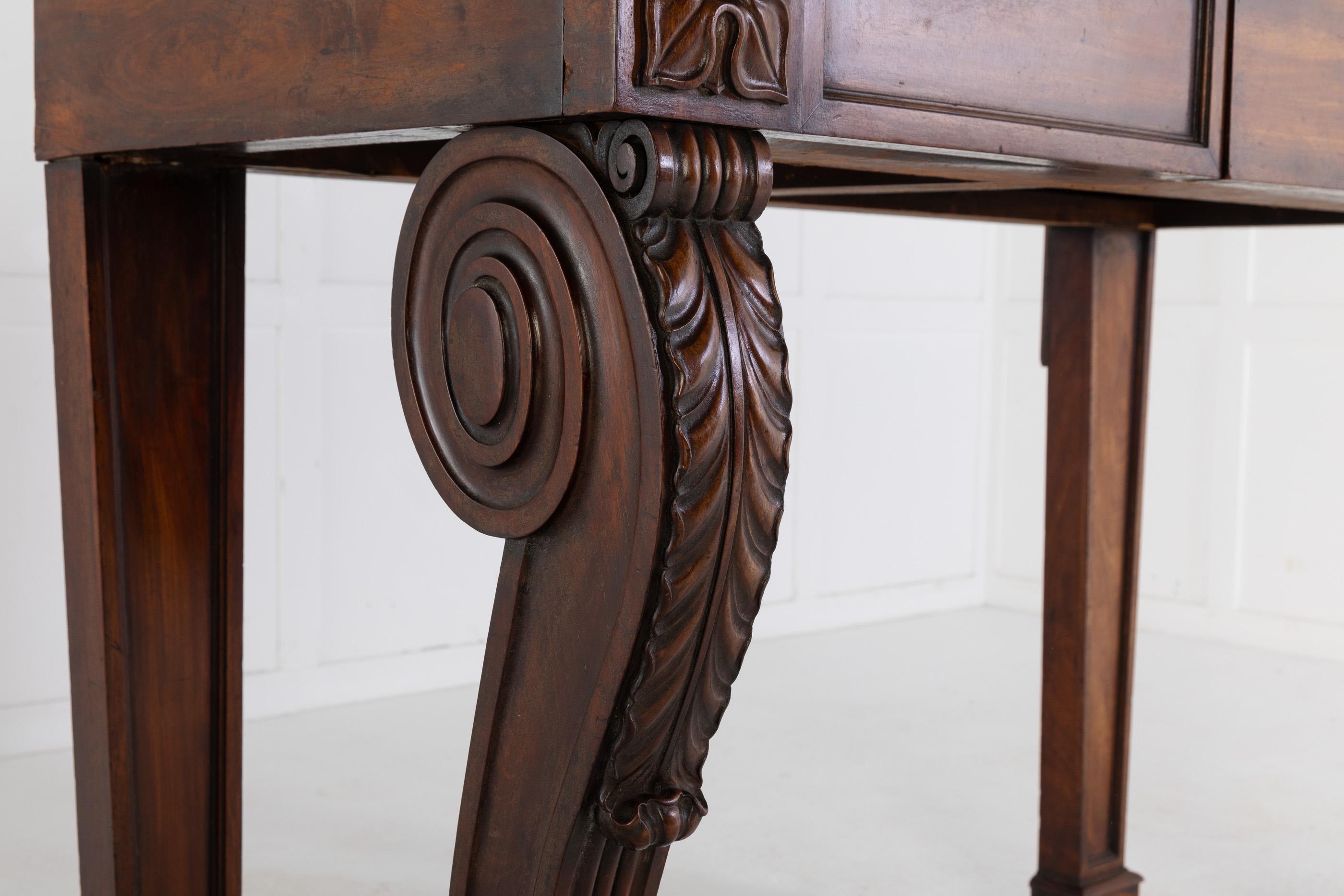 Regency 19th Century Mahogany Console/Side Table