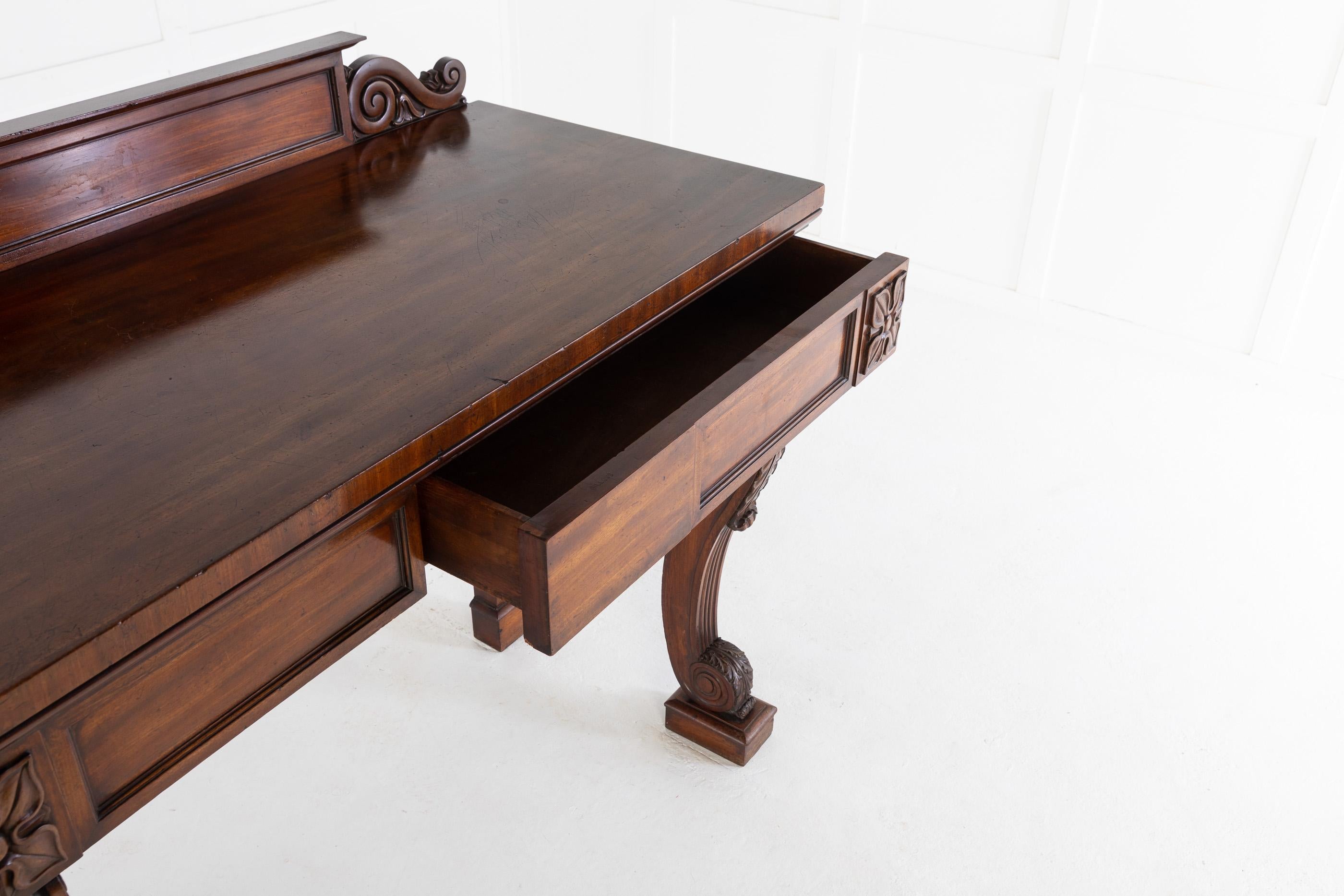 19th Century Mahogany Console/Side Table 2