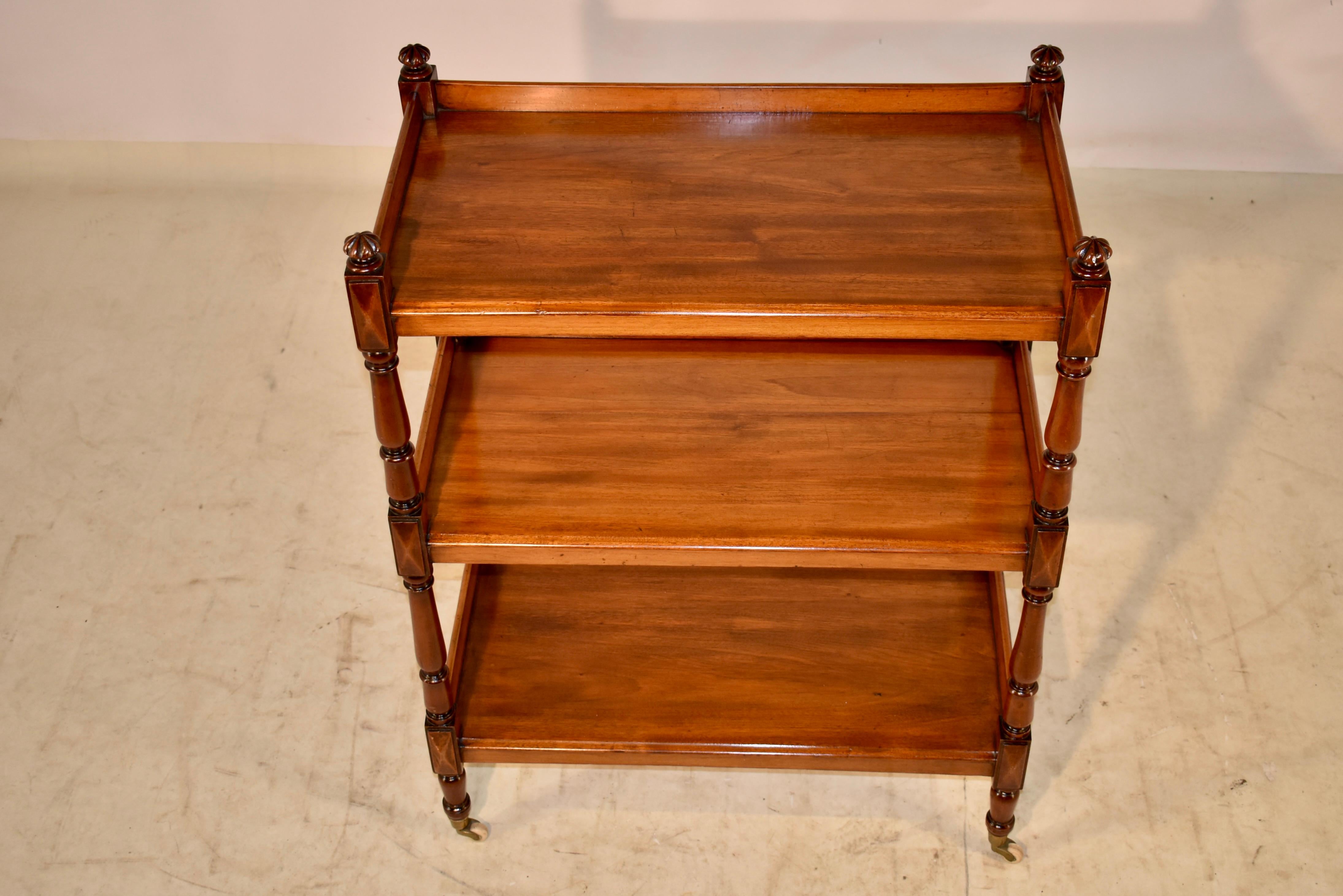 19th Century, Mahogany Dessert Buffet In Good Condition For Sale In High Point, NC