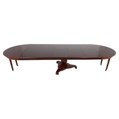 Used 19th Century Mahogany Dining Room Table, 177 inches Long