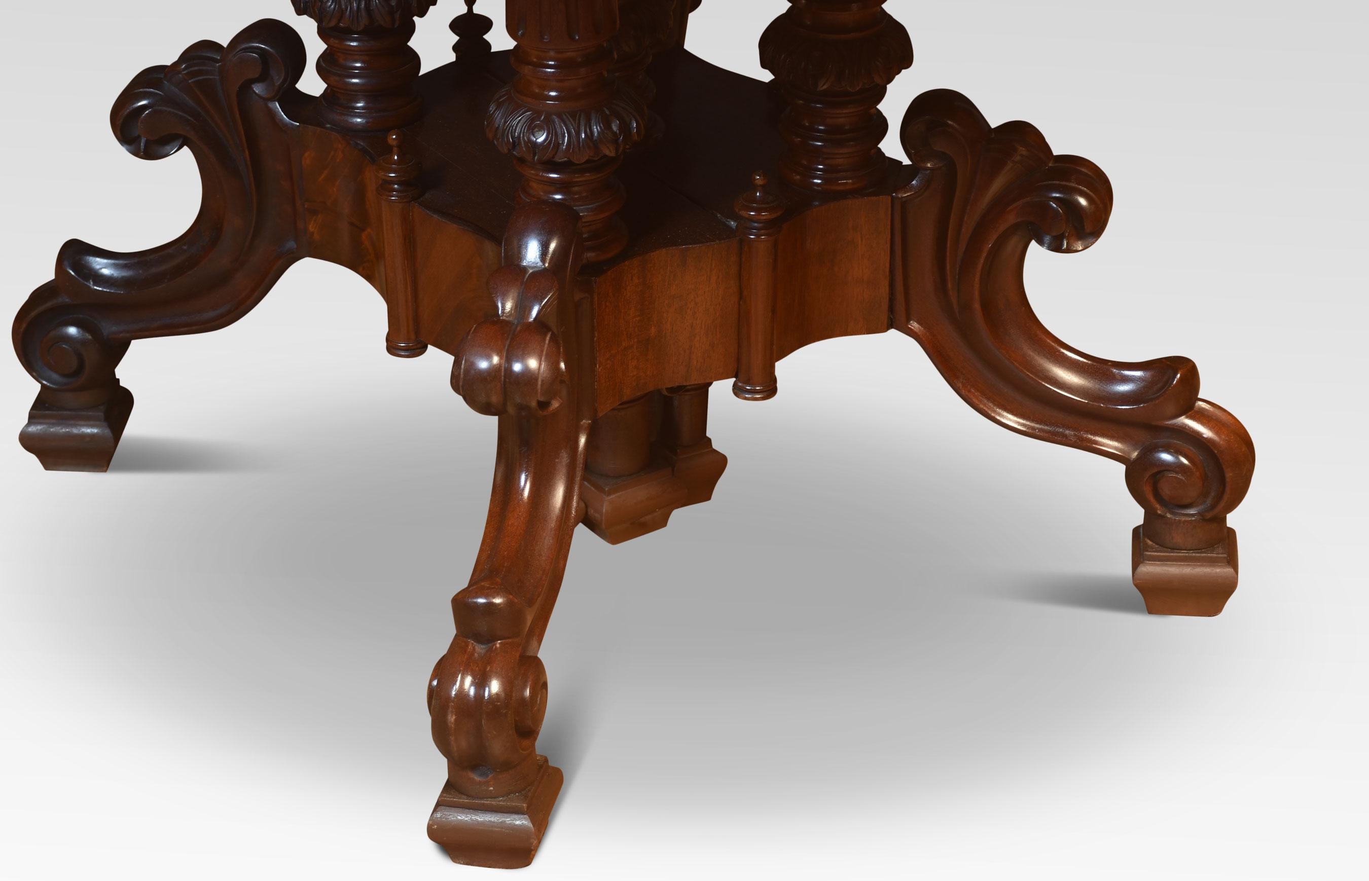 19th century mahogany dining table 1