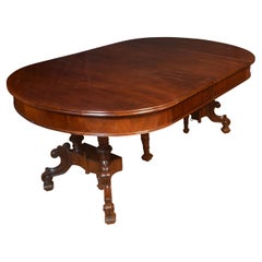 Antique 19th century mahogany dining table