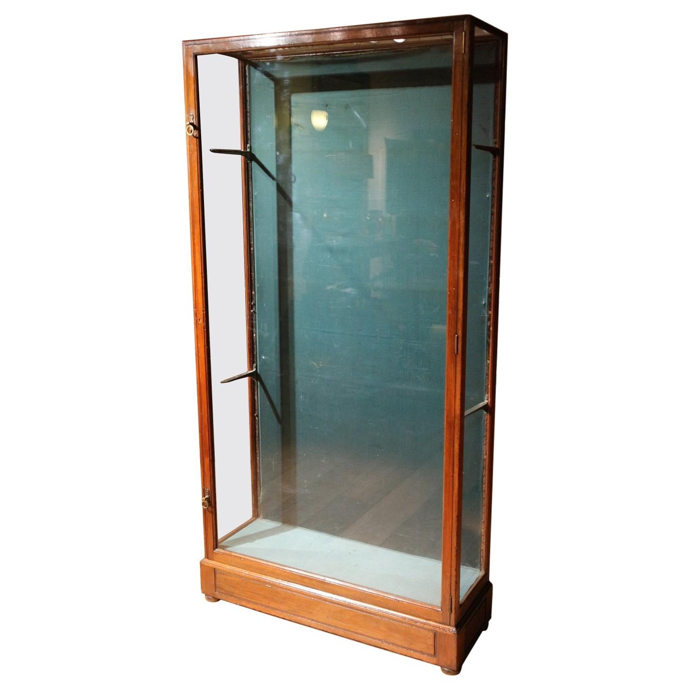 19th Century Mahogany Display Cabinet