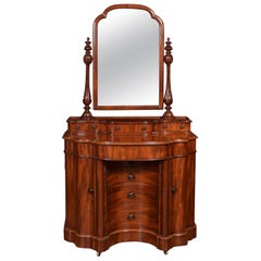 19th Century Mahogany Dressing Table