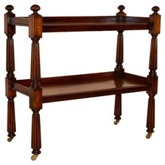 19th Century Mahogany Drinks Cart