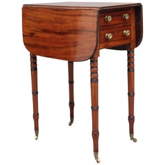 19th Century Mahogany Drop Leaf Table