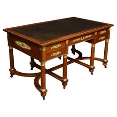 19th Century Mahogany Empire Style Desk