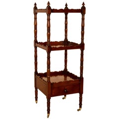 19th Century Mahogany Étagère