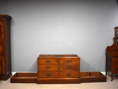 19th Century Mahogany Four Door Breakfront Wardrobe