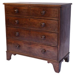 Antique 19th Century Mahogany Georgian Chest of Drawers