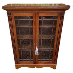 19th Century Mahogany Glazed Bookcase