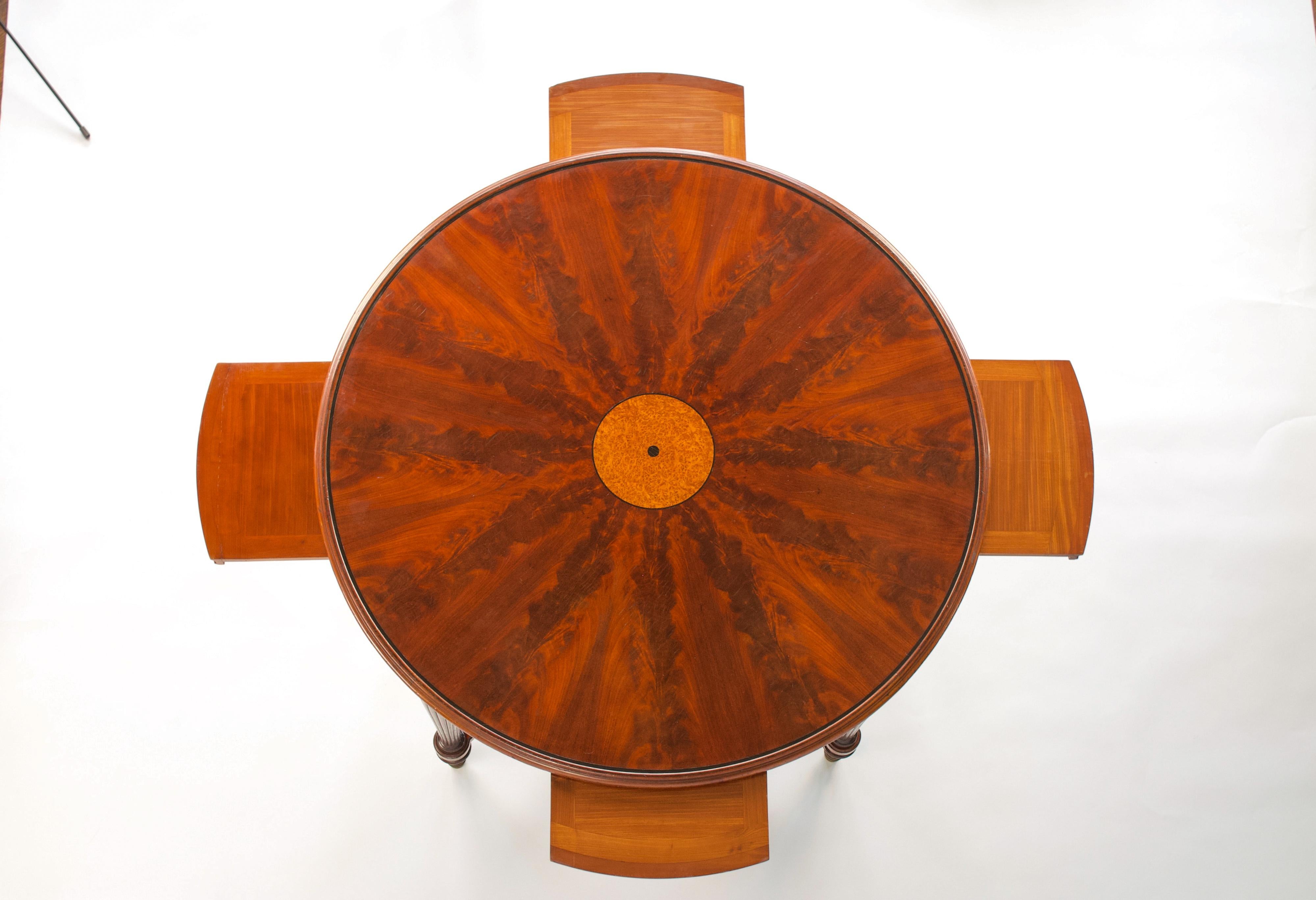 19th Century Mahogany Gueridon In Fair Condition For Sale In Paris, FR