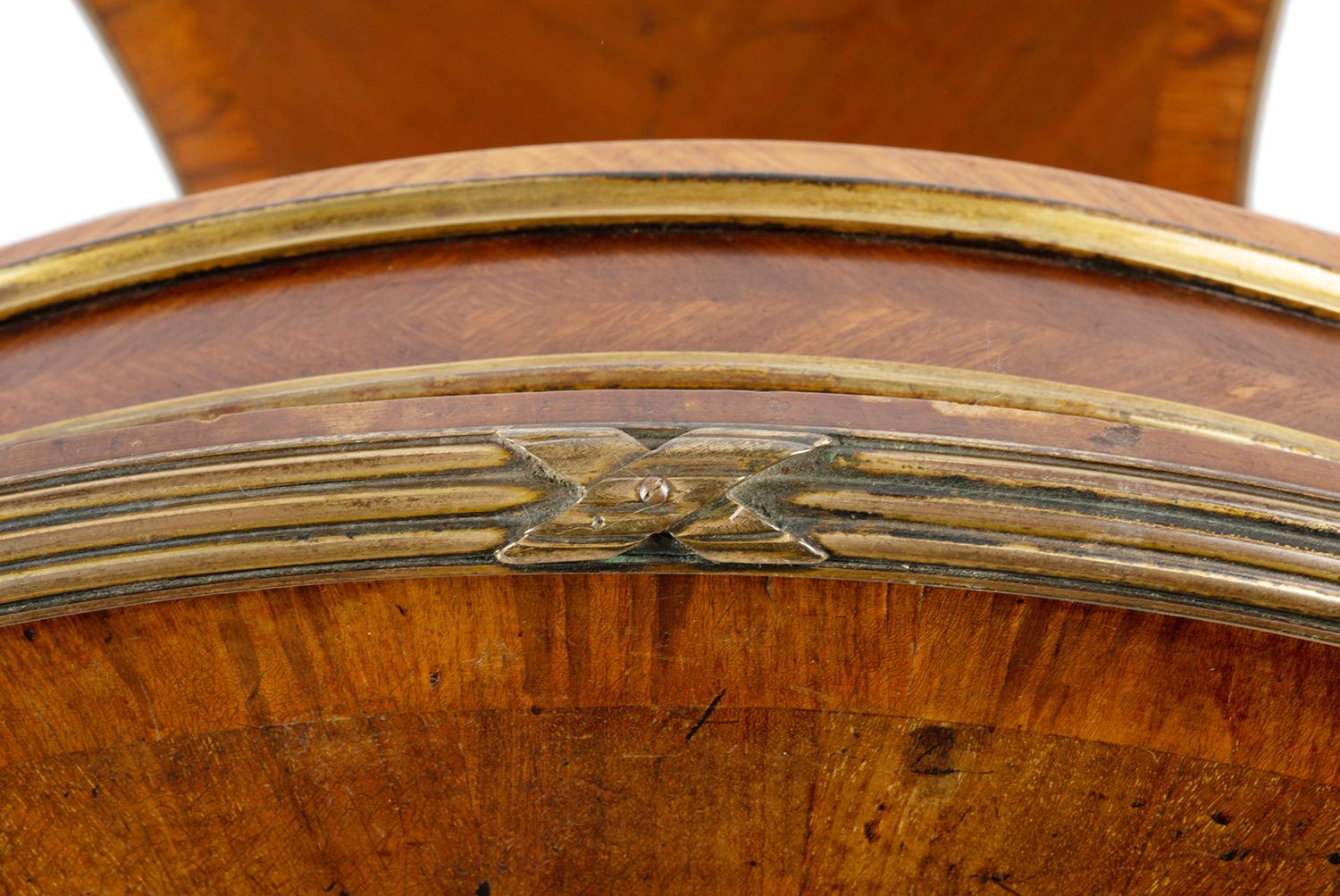 19th Century Mahogany Gueridon Table, in the Style of Linke 4