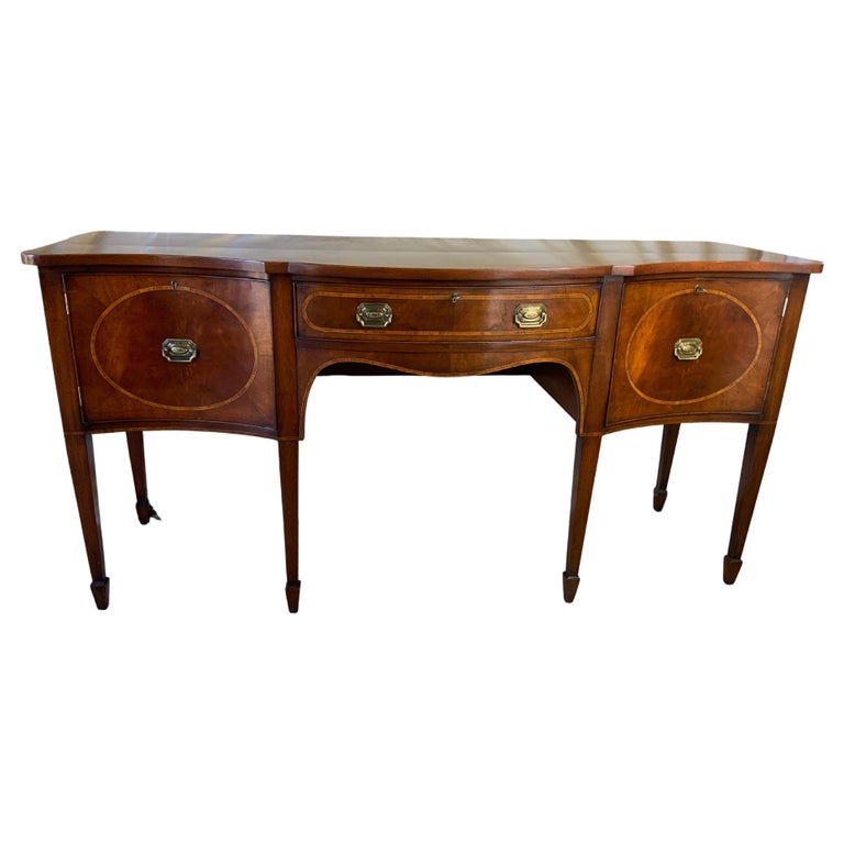 Mahogany Inlay Sideboard For Sale at 1stDibs