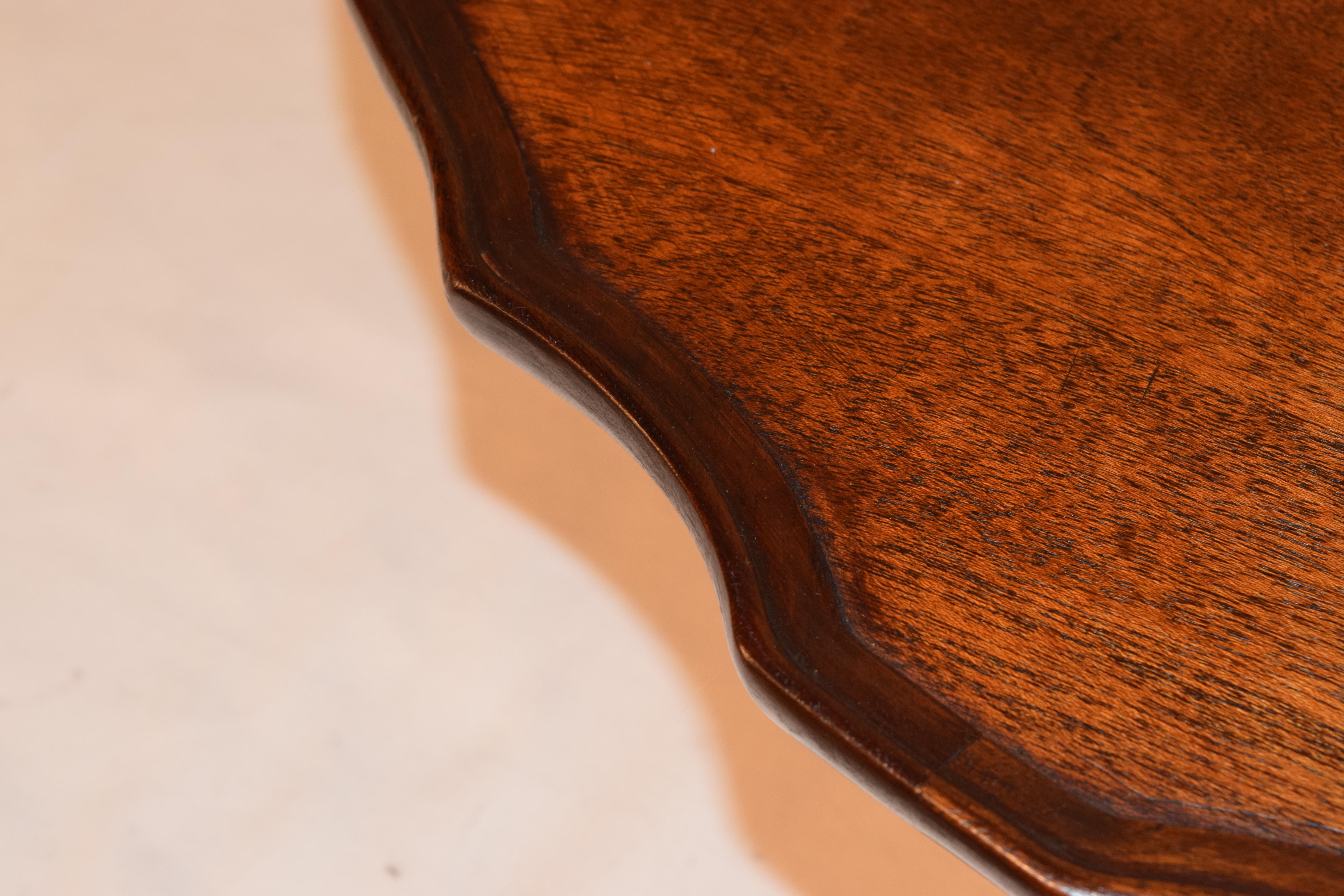 19th Century Mahogany Lazy Susan  In Good Condition For Sale In High Point, NC
