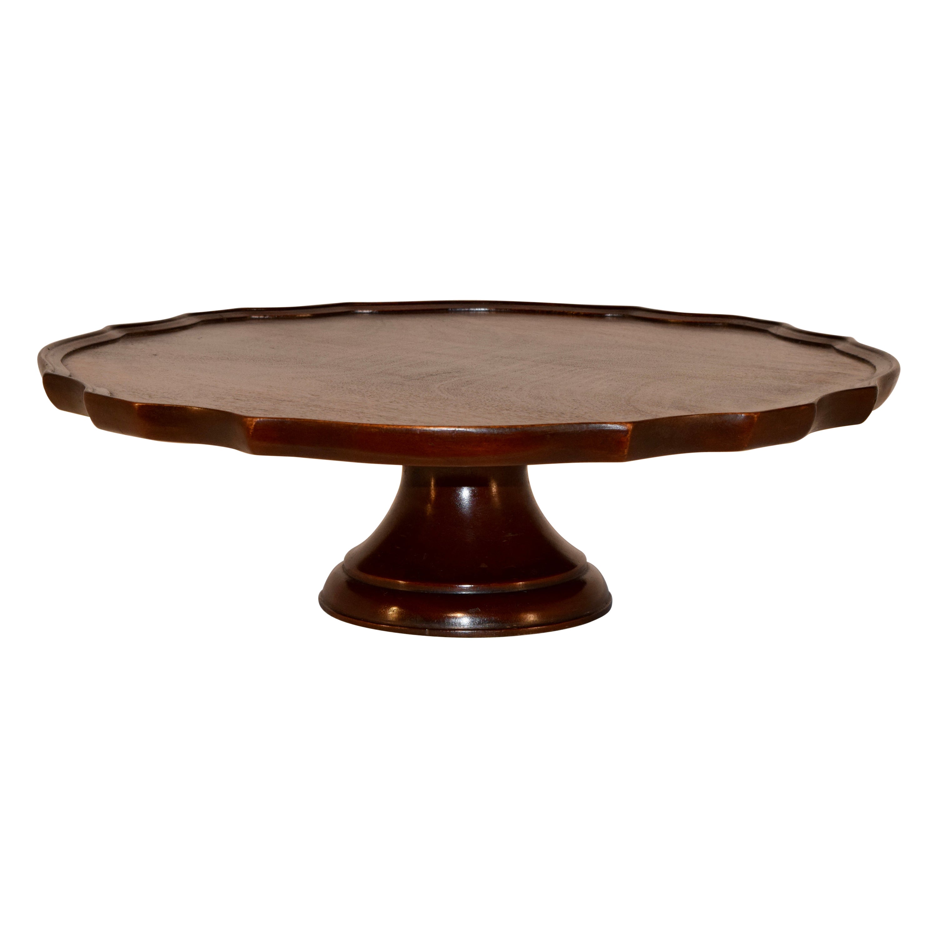 Lazy Susan in mogano del XIX secolo