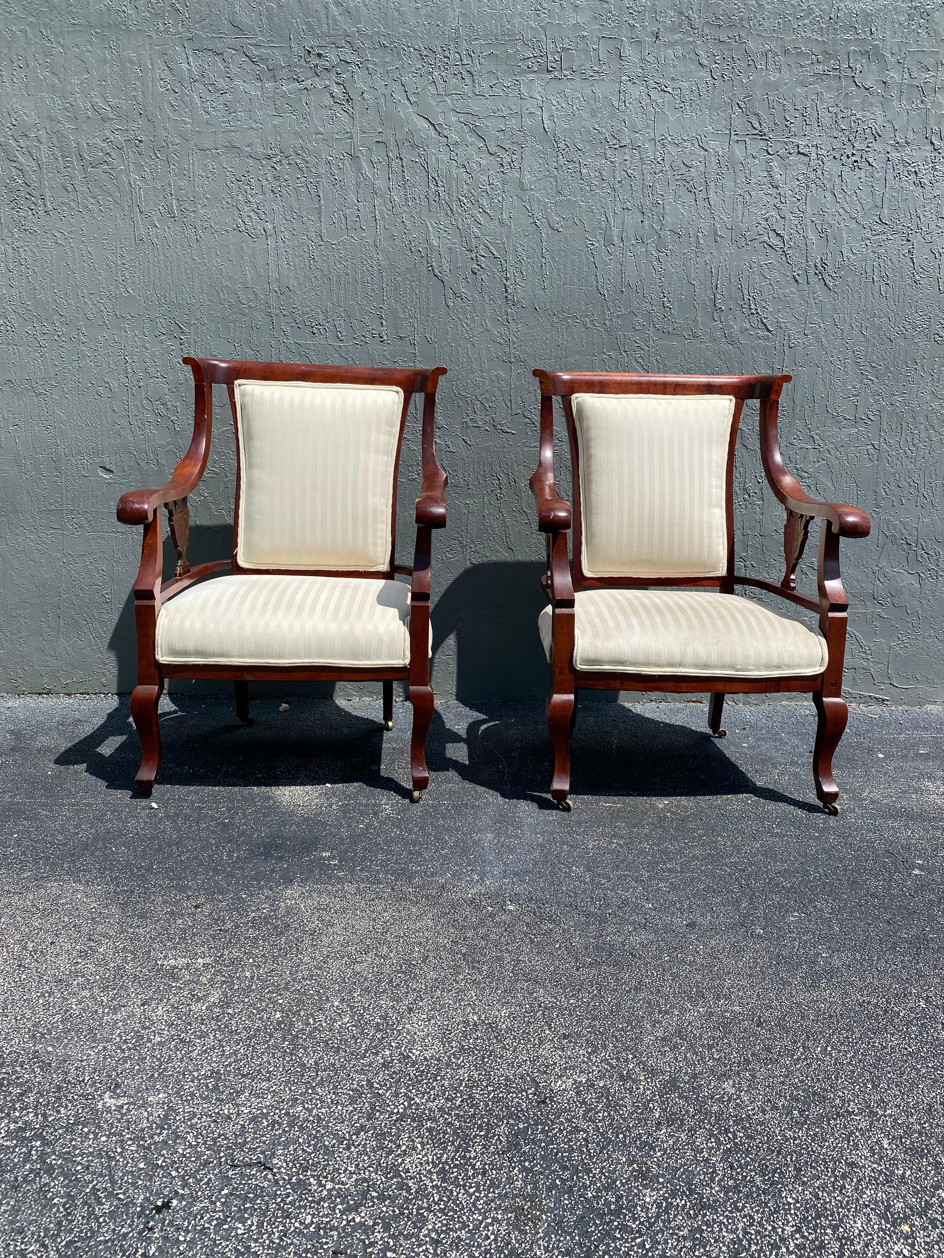 On offer on this occasion is one of the most stunning, chairs you could hope to find. This is an ultra-rare opportunity to acquire what is, unequivocally, the best of the best, it being a most spectacular and beautifully-presented chairs.