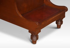 19th Century Mahogany Library Steps