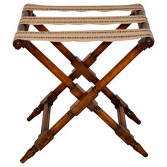 19th Century Mahogany Luggage Stand