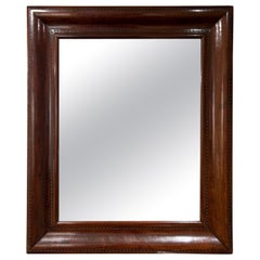 Miroir en acajou du 19ème siècle