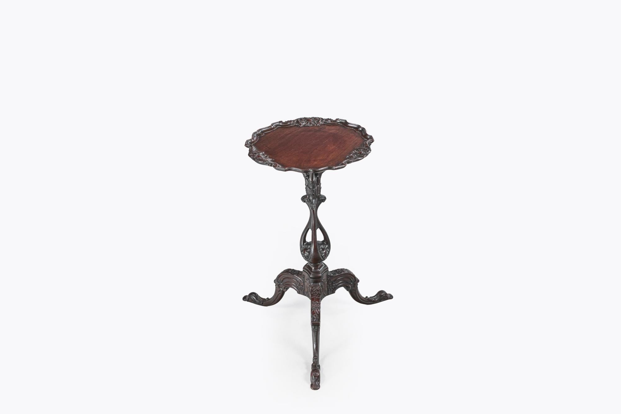 19th Century Mahogany Occasional Table For Sale 1