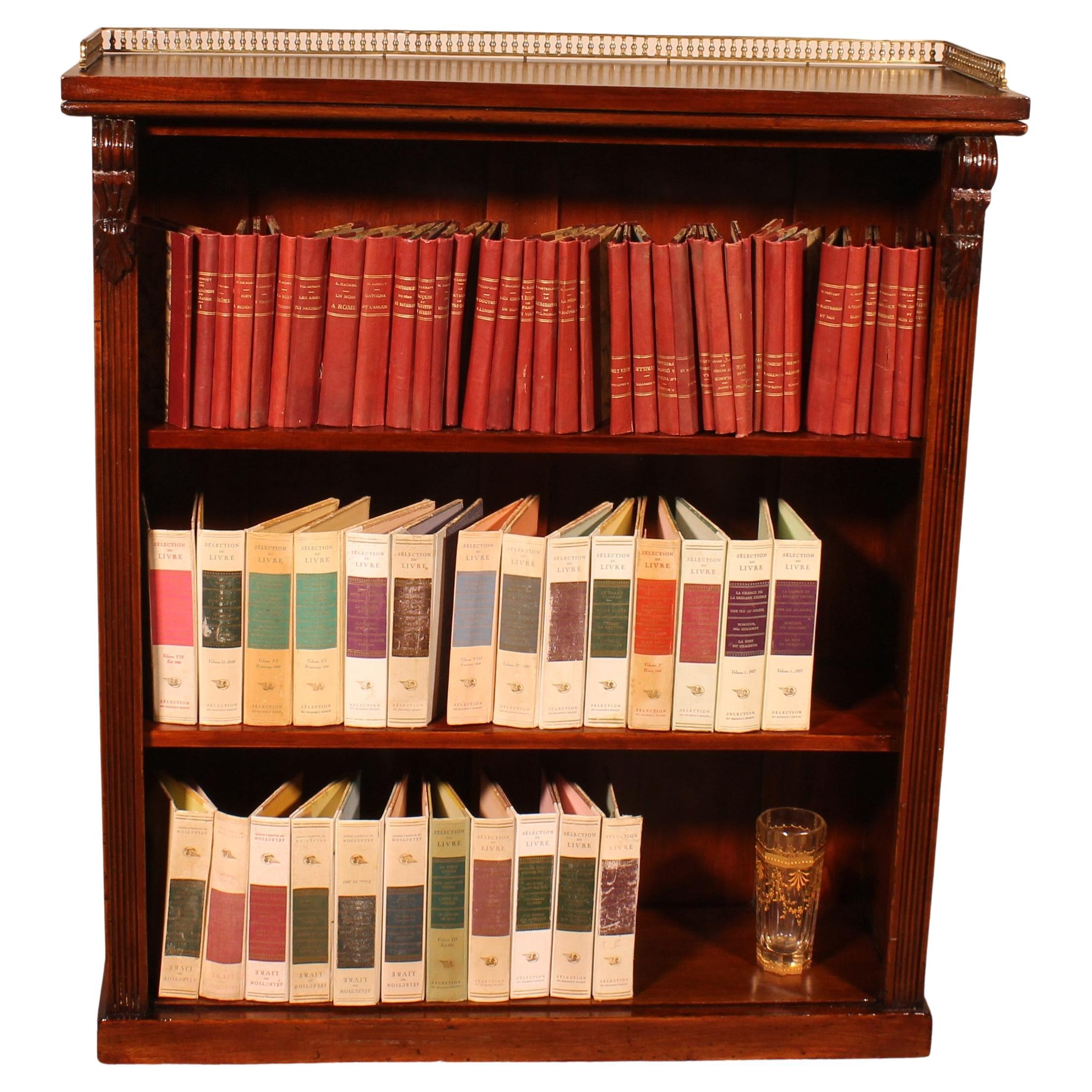 LondonMade Mahogany Bookcase For Sale at 1stDibs