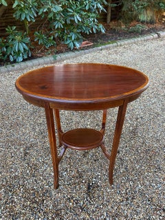 19th Century Mahogany Oval Occasional Table