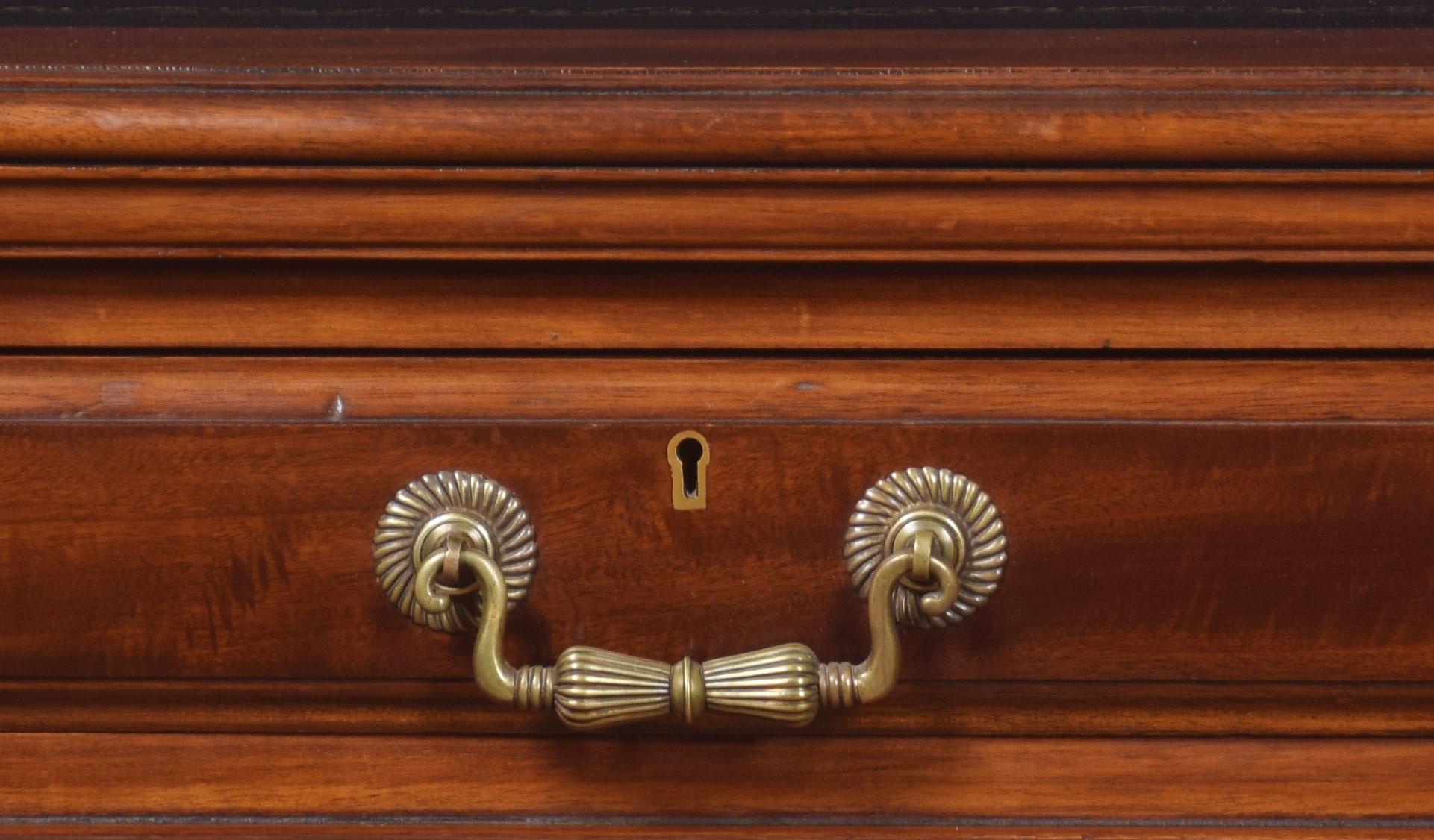 19th Century Mahogany Partners or Library Desk 3