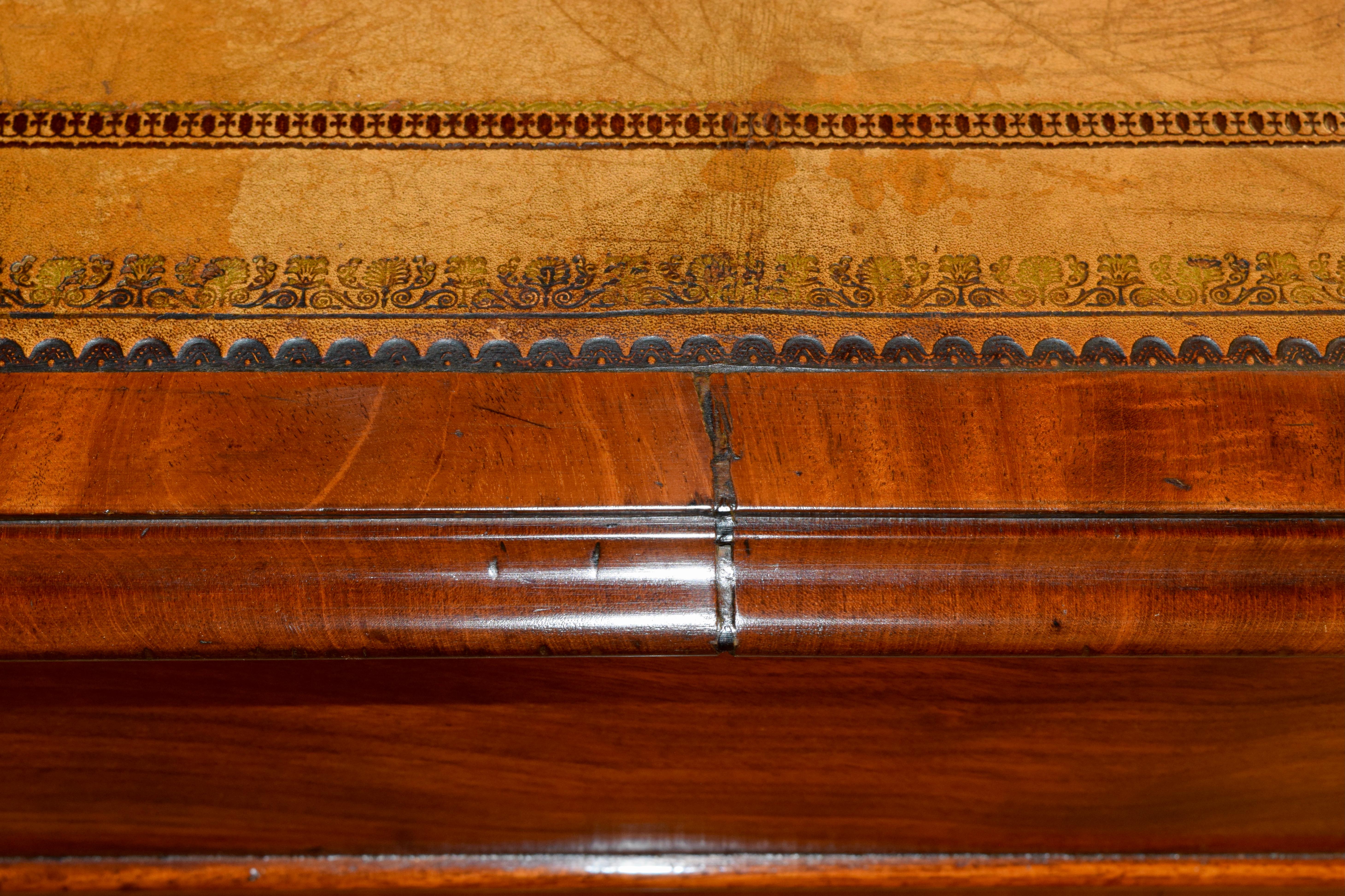 19th Century Mahogany Pedestal Desk For Sale 6