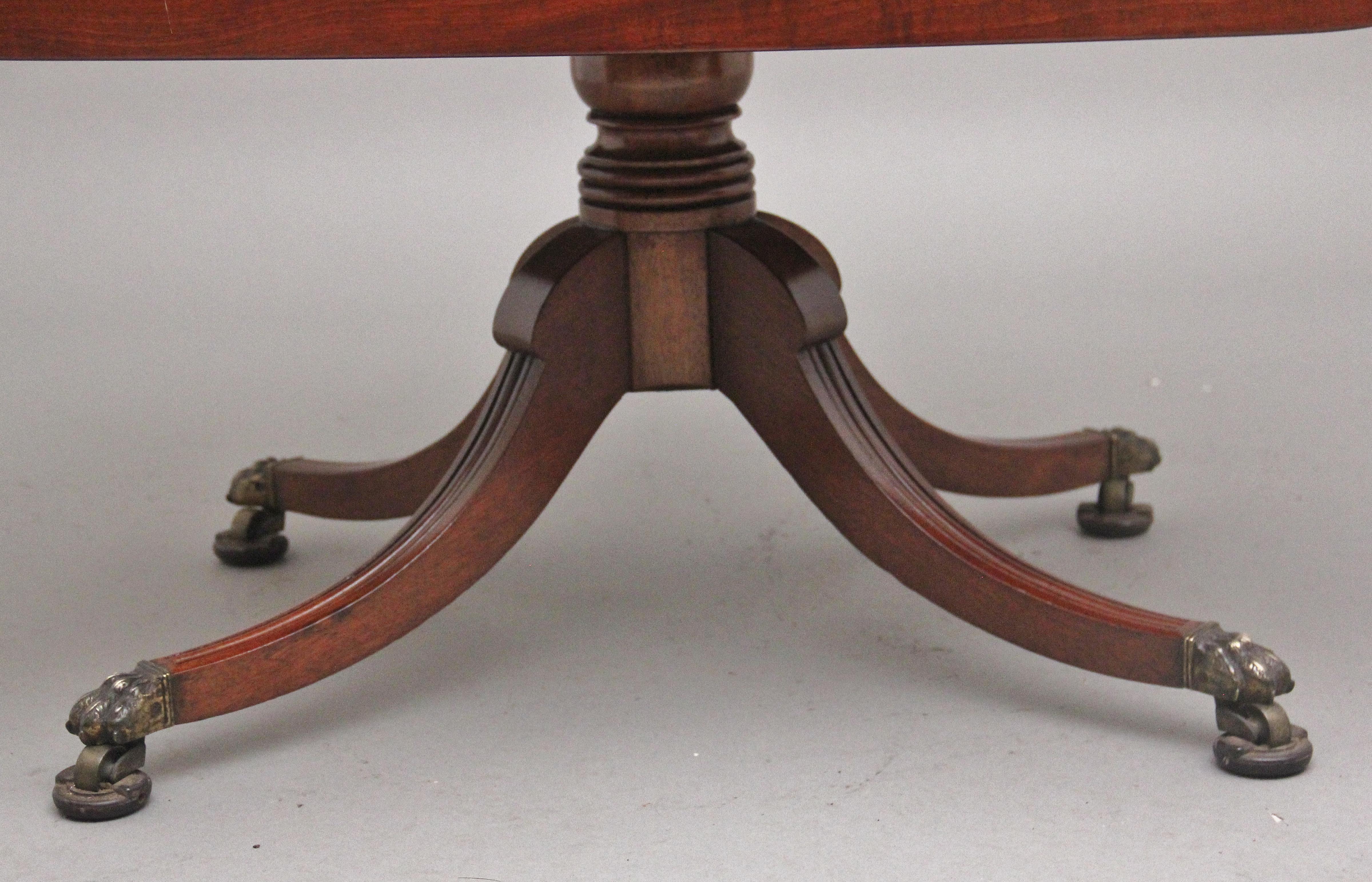 Table Pembroke en acajou du 19e siècle en vente 4