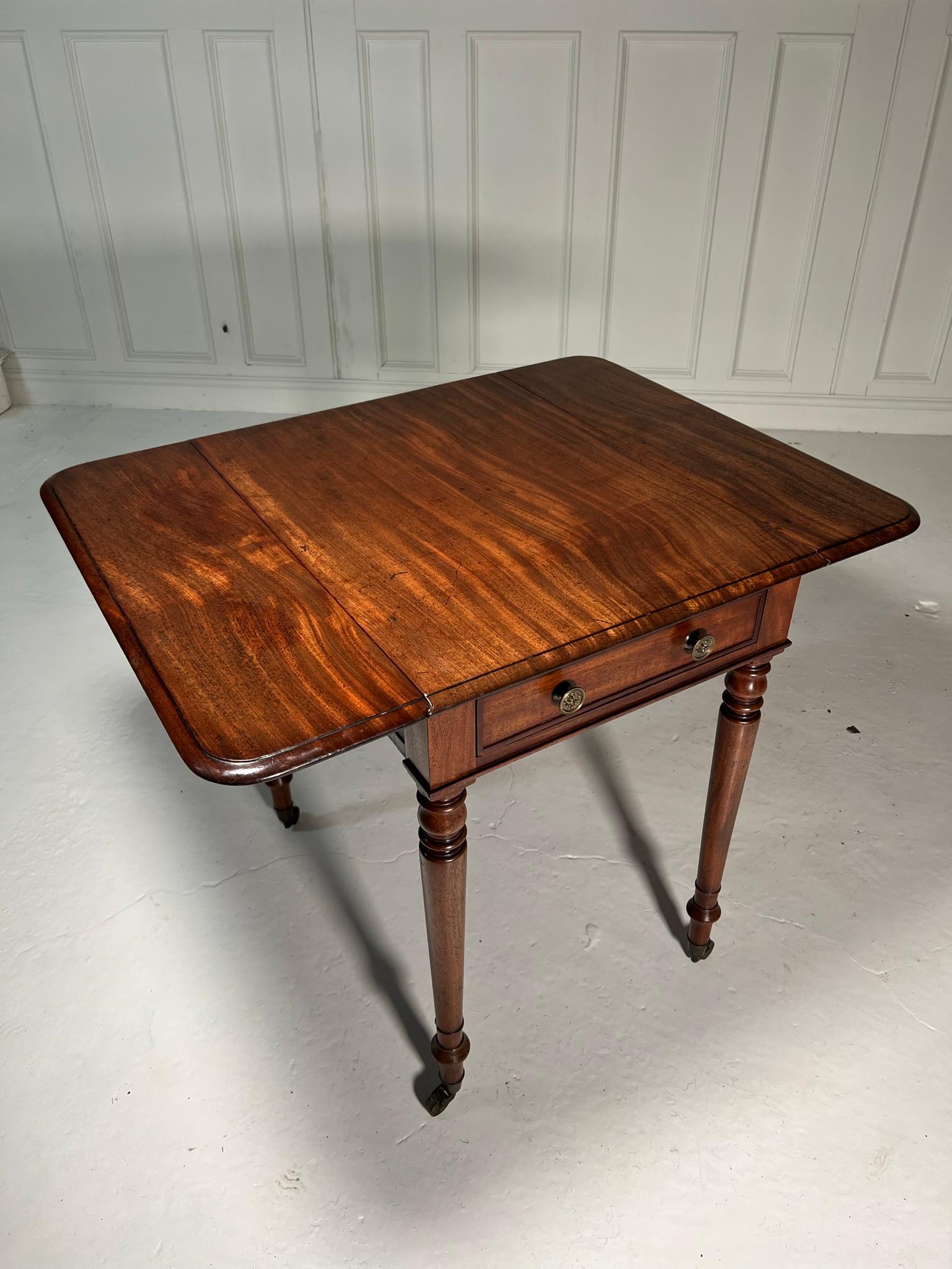 19th Century Mahogany Pembroke Table 3