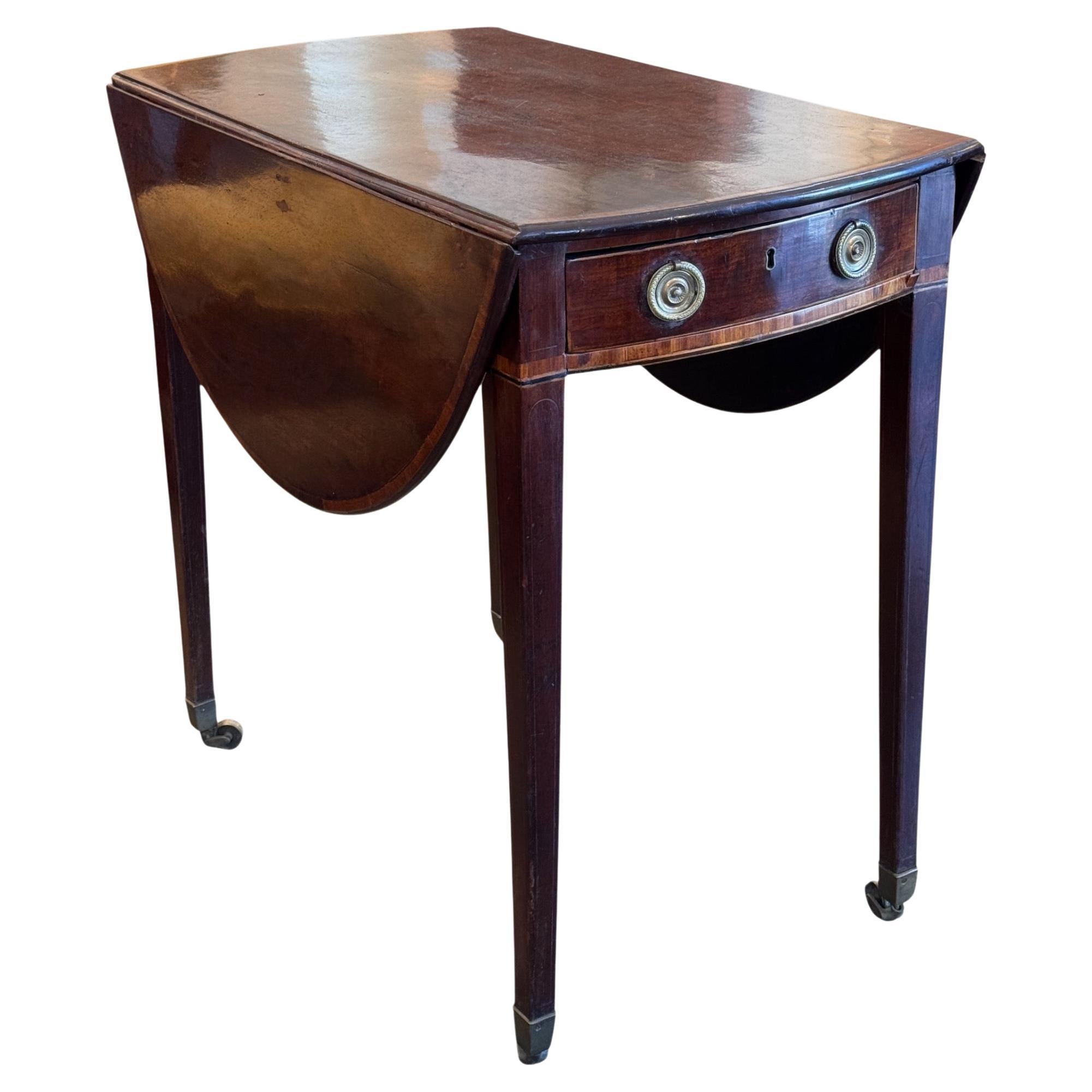 19th Century Mahogany Pembroke Table