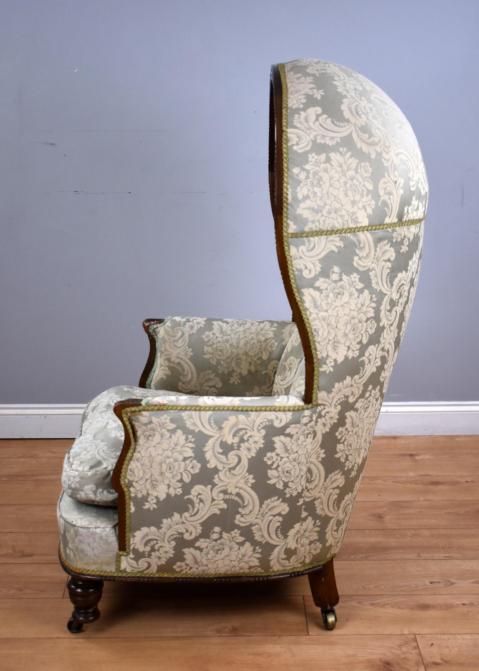 Early 20th Century 19th Century Mahogany Porters Chair