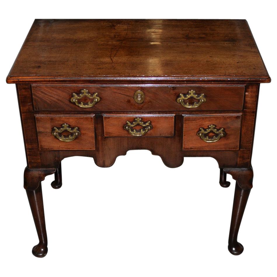 19th Century Mahogany Queen Anne Lowboy