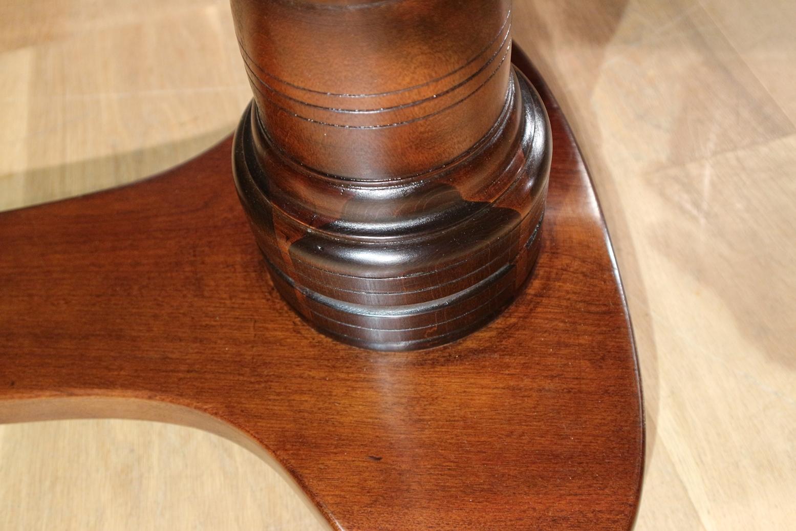 19th Century Mahogany Reading Table / Bed Stand 8