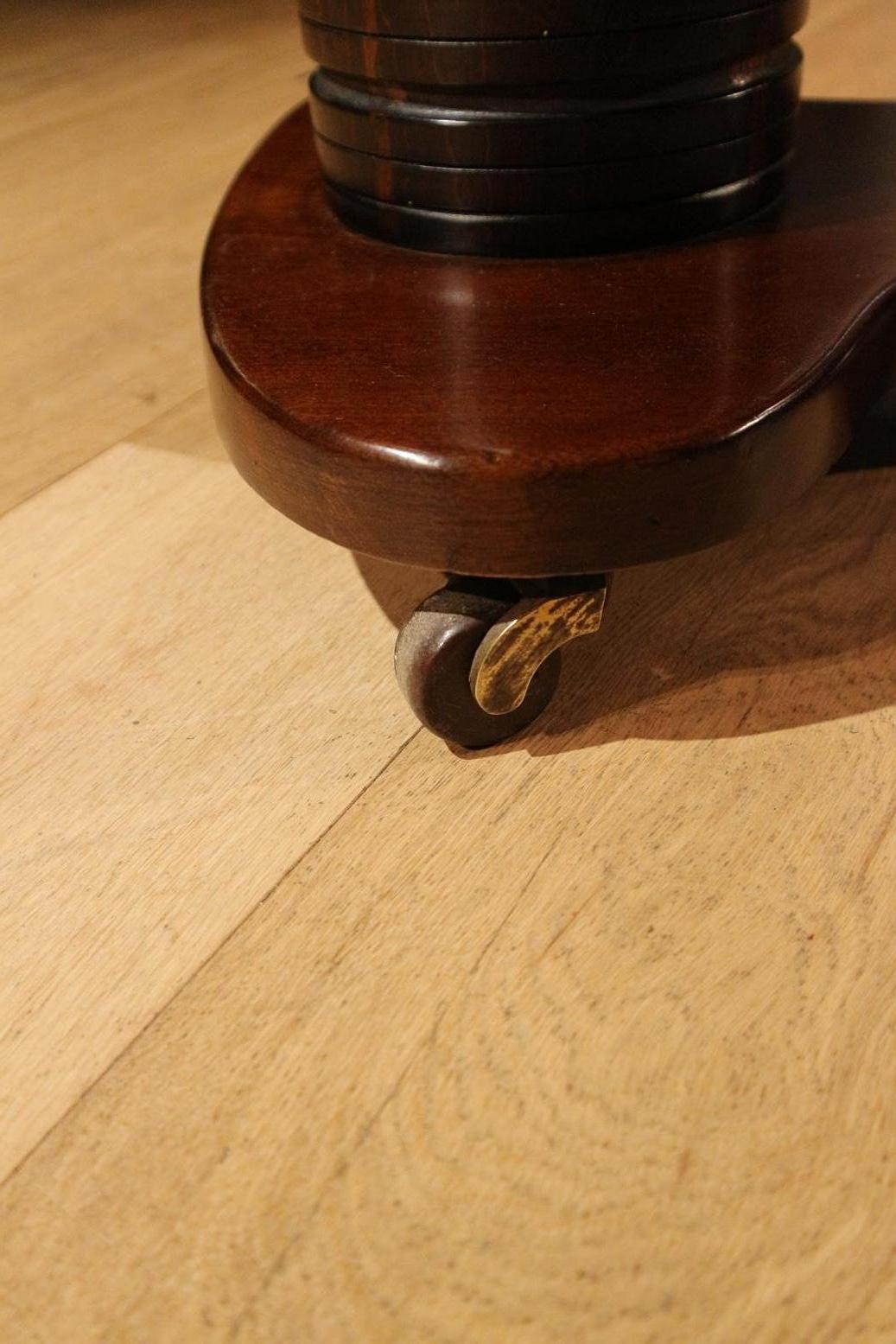 19th Century Mahogany Reading Table / Bed Stand 11