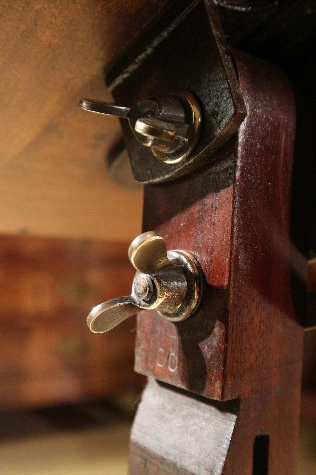 British 19th Century Mahogany Reading Table / Bed Stand