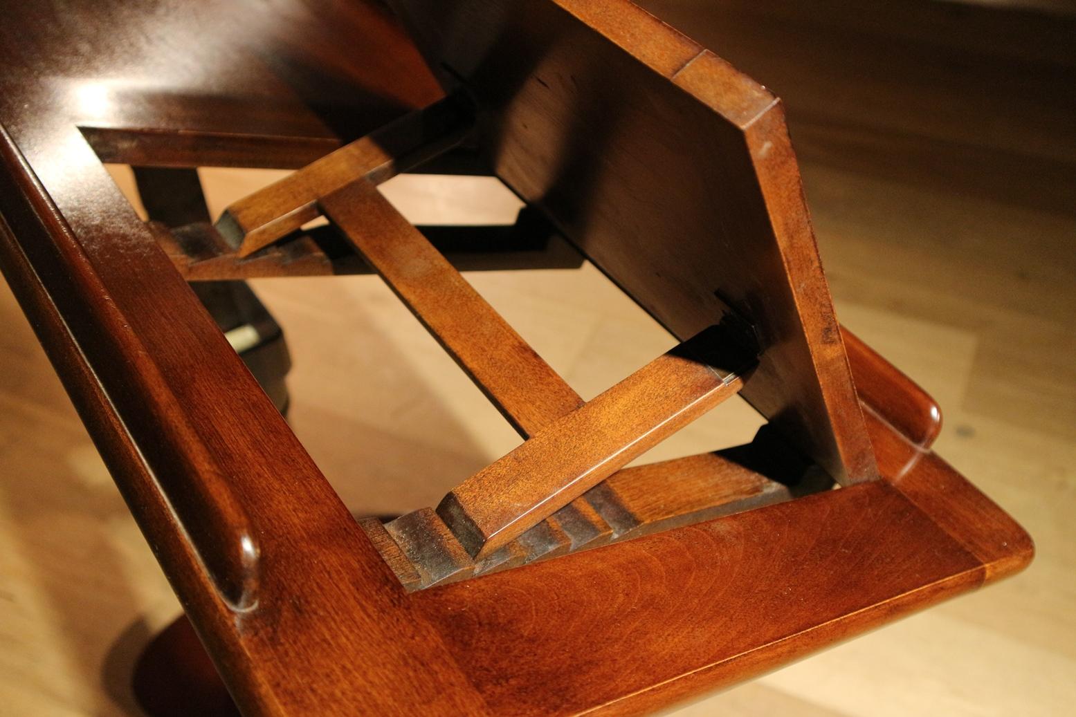 19th Century Mahogany Reading Table / Bed Stand 1